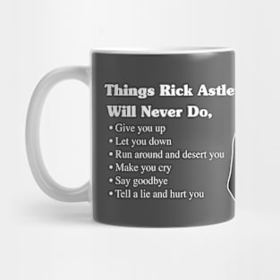 Never gonna Mug